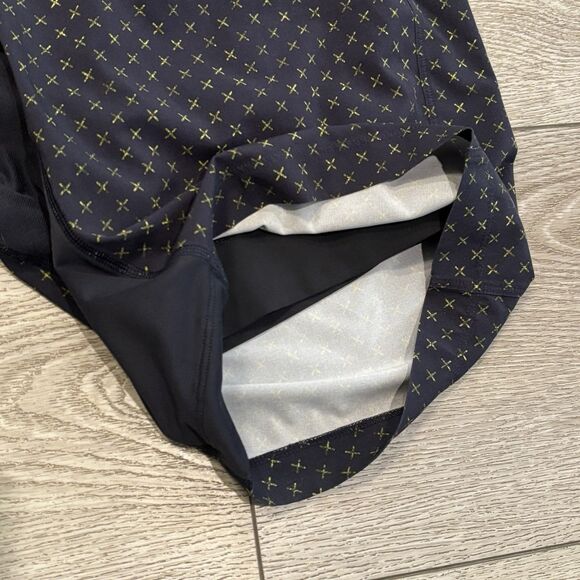 Lululemon T.H.E. Lined Shorts Mens M Black Geometric 9” Drawstring Gym Athletic - Picture 3 of 7